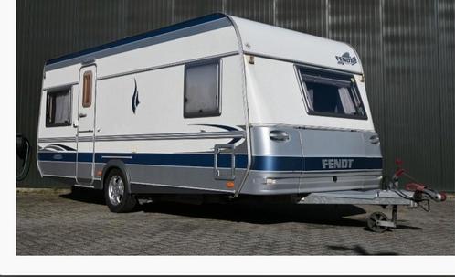 Fendt Topas 510 TFB, Caravans en Kamperen, Caravans, Particulier, tot en met 4, 1000 - 1250 kg, Rondzit, Fendt, Frans bed, 5 tot 6 meter