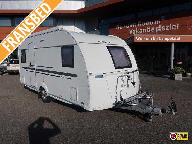 Adria Altea 462 PU MET MOVER EN LUIFEL, Caravans en Kamperen, Caravans, tot en met 4, Rondzit, Adria, Frans bed, Overige typen