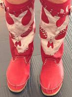 Super leuke  Ibiza laarzen, maat 40 rood, Kleding | Dames, Schoenen, Hoge laarzen, Ophalen of Verzenden, Zo goed als nieuw, LdiR