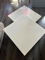 Salontafel wit, Huis en Inrichting, Tafels | Salontafels, Ophalen, Overige materialen, Gebruikt, 100 tot 150 cm