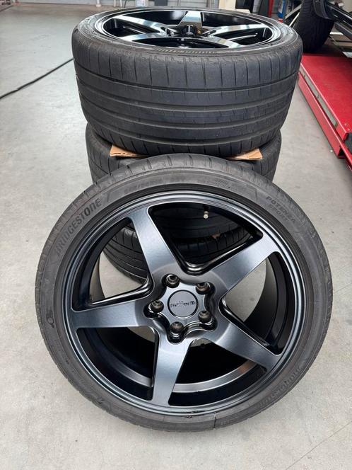 Rotiform R148 WGR Velgen met Bridgestone Banden, Auto-onderdelen, Banden en Velgen, Banden en Velgen, Zomerbanden, 18 inch, 245 mm