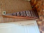 Donker eikenhouten lade kast, Huis en Inrichting, Ophalen, Gebruikt