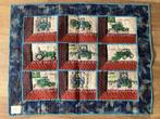 Handgemaakte Quilt thema tractor John Deere 79 x 63 cm (5), Huis en Inrichting, Ophalen of Verzenden, Nieuw