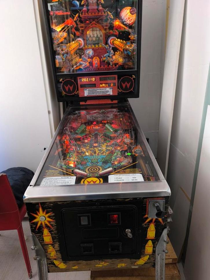 Williams Big Guns Flipperkast (1987), Verzamelen, Automaten | Flipperkasten, Ophalen