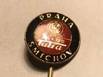 Epoxy TATRA PRAHA BUSMERK Speld (Rood/Zwart/Goudkleur)., Verzenden, Zo goed als nieuw, Transport, Speldje of Pin