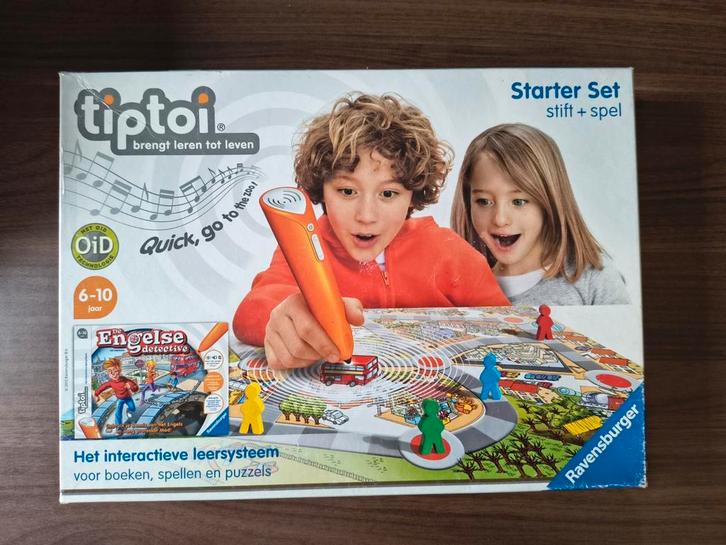 TipToi Engelse Detective (zonder pen), Kinderen en Baby's, Speelgoed | Educatief en Creatief, Gebruikt, Ophalen of Verzenden
