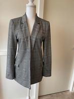 Stradivarius blazer zwart wit geruit maat S, Ophalen of Verzenden, Zo goed als nieuw, Zwart