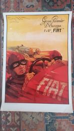 Fiat poster/ affiches, Zo goed als nieuw, Rechthoekig Staand, Ophalen