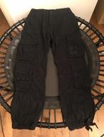 Brandit Pure Vintage Urban s small zwart cargobroek, Zwart, Ophalen of Verzenden, Zo goed als nieuw, Maat 36 (S)