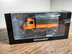 Te koop Minichamps Unimog 404 Pritschenwagen oranje limited., Ophalen of Verzenden, Zo goed als nieuw, Bus of Vrachtwagen, MiniChamps