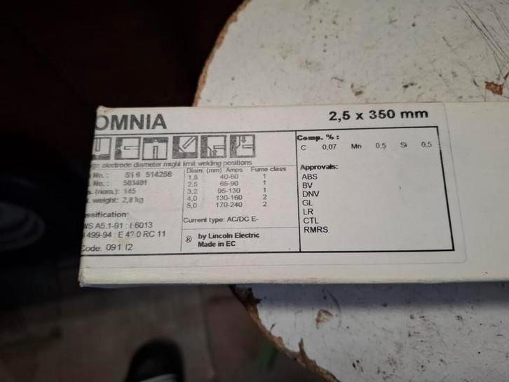 Te koop laselektroden / laselectroden, Doe-het-zelf en Verbouw, Gereedschap | Lasapparaten, Nieuw, Elektroden, Ophalen