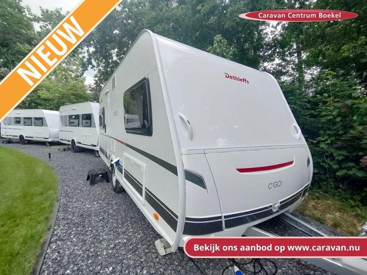 Dethleffs C'Go 475 FR *2025 model*, Caravans en Kamperen, Caravans, tot en met 4, 1000 - 1250 kg, Standaardzit, Dethleffs, Frans bed