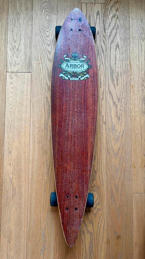 Arbor Pin Carver Longboard, Sport en Fitness, Skateboarden, Gebruikt, Longboard, Ophalen of Verzenden