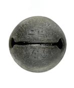 Gegoten bronzen paardenbel, 16-17e eeuw  met motief    b842, Ophalen of Verzenden, Brons