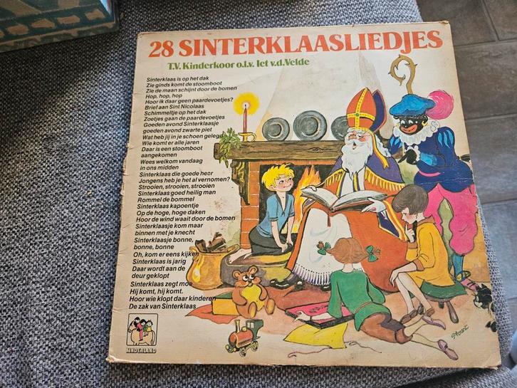 Sinterklaas/ zwarte piet liedjes  LP vinyl  TV Kinderkoor, Diversen, Sinterklaas, Ophalen of Verzenden