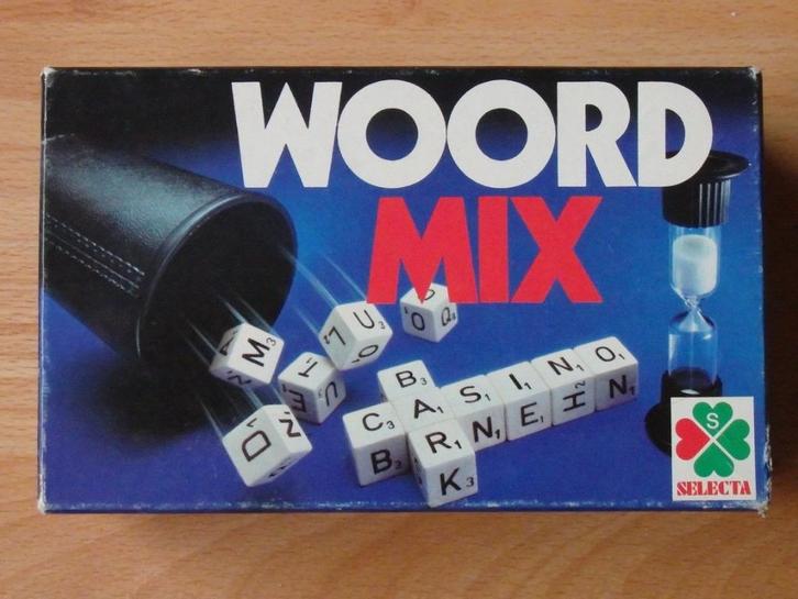 Woordmix van Selecta uit de jaren 80, Hobby en Vrije tijd, Gezelschapsspellen | Overige, Gebruikt, Ophalen