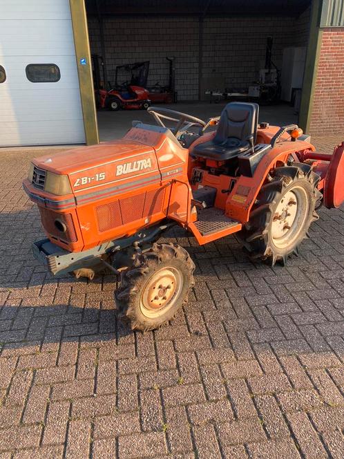 Kubota minitractor met frees, Tuin en Terras, Zitmaaiers, Zo goed als nieuw, 90 tot 120 cm, Ophalen of Verzenden