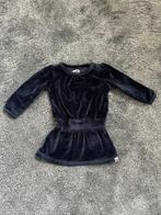 Donkerblauw velvet jurkje Z8 maat 50, Meisje, Jurkje of Rokje, Z8, Ophalen of Verzenden