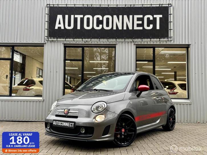 Fiat 500 1.4 T-Jet Abarth 595. LEDER, XENON, AIRCO, Auto's, Fiat, Bedrijf, Te koop, ABS, Airbags, Airconditioning, Alarm, Centrale vergrendeling