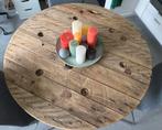 Eettafel set, Huis en Inrichting, Tafels | Eettafels, Ophalen, Gebruikt, Industieel, scandinavisch, Rond