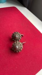 Prachtige zilver manchetknopen zeeuwse knoopjes groot!!, Ophalen of Verzenden, Gebruikt, Zilver