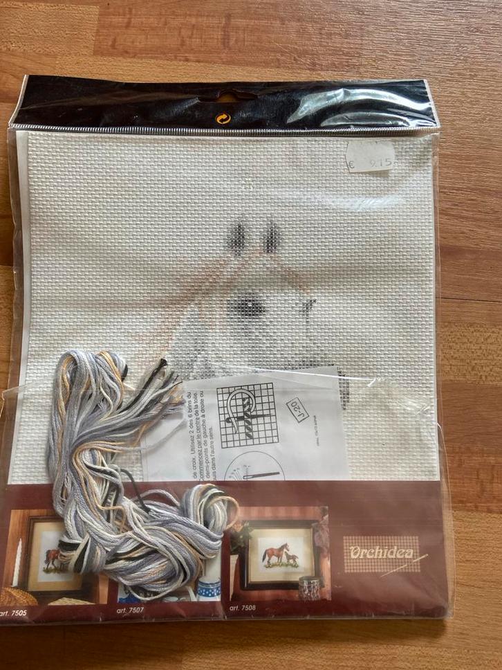 Borduurpakket Paard - Nieuw in verpakking, Hobby en Vrije tijd, Borduren en Borduurmachines, Nieuw, Borduurpakket, Handborduren