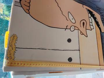 CORNHOLIO WANDDECORATIE  BUTT HEAD SERIE .BIEDEN beschikbaar voor biedingen