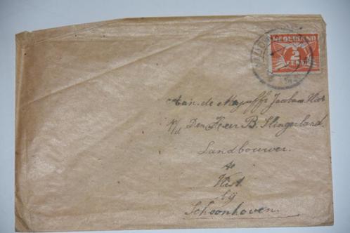 Envelop met 2 cent postzegel Vlist bij Schoonhoven 1926, Postzegels en Munten, Brieven en Enveloppen | Nederland, Envelop, Ophalen