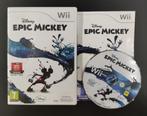 Wii Epic Mickey, Spelcomputers en Games, Ophalen of Verzenden, Zo goed als nieuw, Sport, 3 spelers of meer