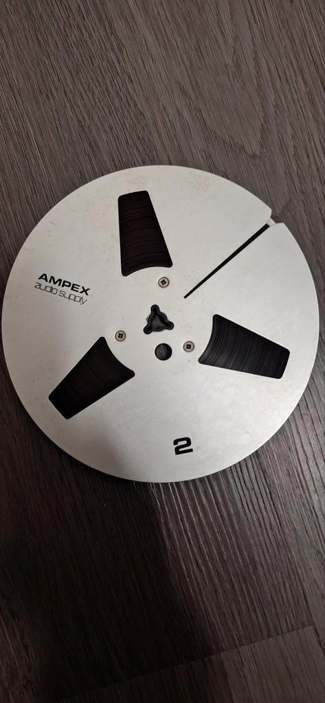 Ampex Spoel met Tape - TEAB, Audio, Tv en Foto, Bandrecorders, Onderdeel, Met banden, Ophalen of Verzenden