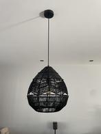 Zwarte Plafondlamp 35cm, Huis en Inrichting, Lampen | Plafondlampen, Ophalen of Verzenden, Zo goed als nieuw, Overige materialen