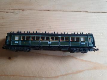 Minitrix 13184 Beierse sneltreinwagon beschikbaar voor biedingen