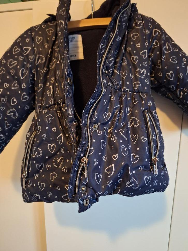 Winterjas meisje - maat 80, Kinderen en Baby's, Babykleding | Maat 80, Zo goed als nieuw, Meisje, Jasje, Ophalen of Verzenden