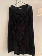 Zwarte lange velours rok Studio Anneloes XL, Zwart, Maat 46/48 (XL) of groter, Ophalen of Verzenden, Zo goed als nieuw