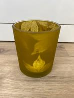 Theelichthouder herfst groen, Overige materialen, Nieuw, Ophalen of Verzenden, Minder dan 25 cm