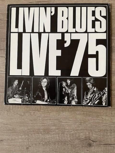 LP Livin' Blues - Live '75 - 1975 -               LIVE, Cd's en Dvd's, Vinyl | Rock, Zo goed als nieuw, Poprock, 12 inch, Ophalen of Verzenden