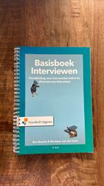 Monique van der Hulst - Basisboek Interviewen, Boeken, Ophalen of Verzenden, Zo goed als nieuw, Monique van der Hulst; Ben Baarda