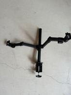 Dubbele Monitor Arm Bureau, Ophalen of Verzenden, Gebruikt