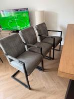 6 nette eetkamer stoelen, Huis en Inrichting, Stoelen, Ophalen, Gebruikt, Grijs