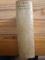 jacob cats zinne en minne beelden 1745, Antiek en Kunst, Ophalen of Verzenden, Jacob Cats