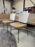 2 Bert Plantagie Kiko Plus eetkamerstoel leer stof Design, Huis en Inrichting, Stoelen, Ophalen of Verzenden, Zo goed als nieuw