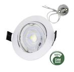 LED INBOUW-SPOTJE 5.5W-GU10  incl Spotje, Led, Metaal of Aluminium, Nieuw, Ophalen of Verzenden