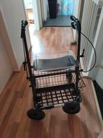 Rollator hippe kleur antraciet zwart, Diversen, Rollators, Ophalen of Verzenden, Opvouwbaar, Zo goed als nieuw