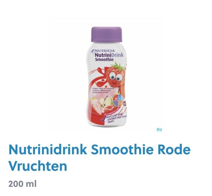 NutriniDrink Smoothie Multi Fibre Bijna gratis, Diversen, Levensmiddelen, Ophalen of Verzenden