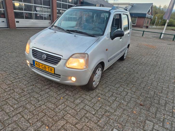 Suzuki Wagon R+ 1.3 2000 Grijs, Auto's, Suzuki, Bedrijf, Wagon R+, ABS, Airbags, Airconditioning, Centrale vergrendeling, Elektrische buitenspiegels