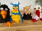 Fabeltjeskrant knuffel- handpoppen | uil wolf ooievaar raaf, Kinderen en Baby's, Speelgoed | Knuffels en Pluche, Ophalen of Verzenden
