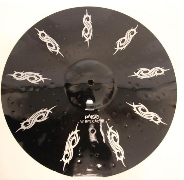 Paiste Black Alpha Joey Jordison Signature Hyper crash ZGAN, Muziek en Instrumenten, Instrumenten | Onderdelen, Zo goed als nieuw