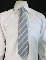 RICHARD JAMES stropdas zilver ZGAN ap:€125, Overige kleuren, Verzenden, Gedragen, Met patroon