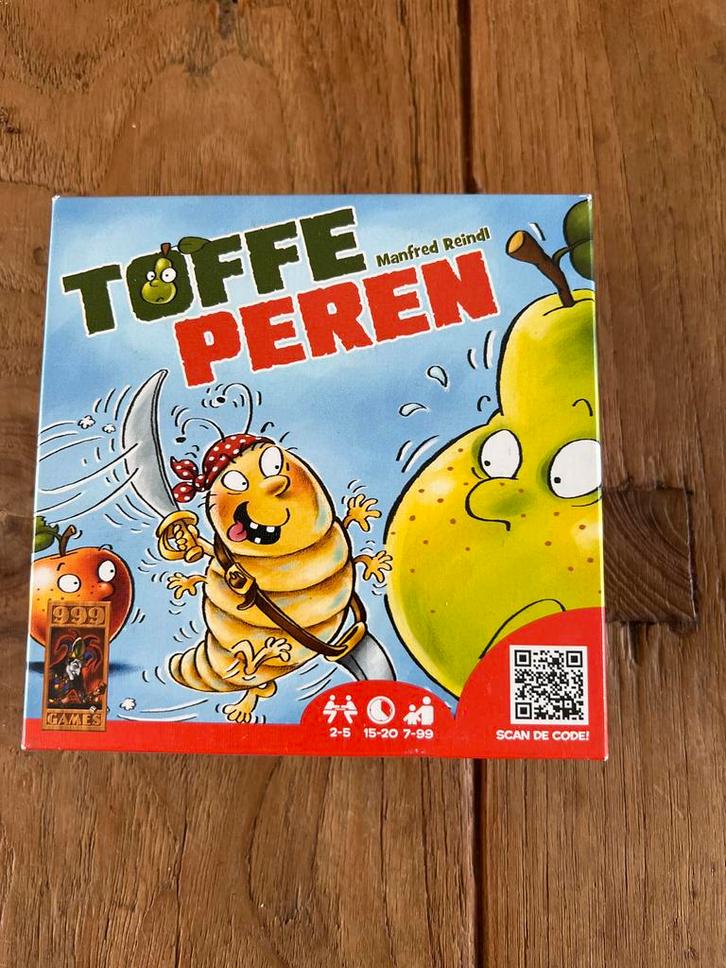 Toffe Peren - Leuk kaartspel voor de hele familie!, Hobby en Vrije tijd, Gezelschapsspellen | Bordspellen, Zo goed als nieuw, Drie of vier spelers