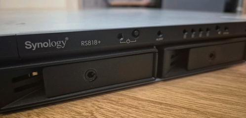 Synology RS818+ incl 4x 2TB disken, Computers en Software, NAS, Gebruikt, Ophalen of Verzenden